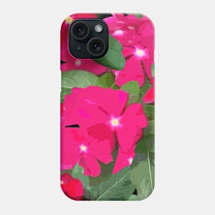 Magenta Impatiens Phone Case