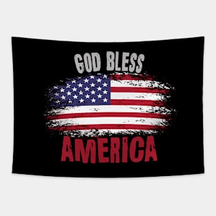 God Bless America Tapestry