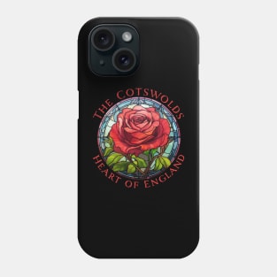 Cotswolds England UK Rose Floral Red Gardener's Phone Case