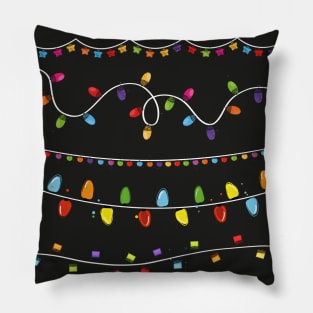 Light Bulbs Collection Pillow