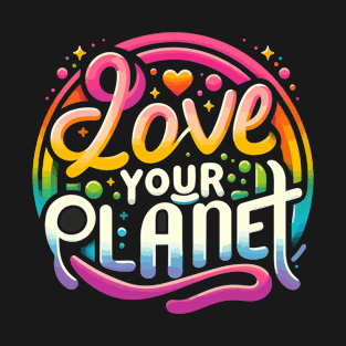 Love Your Mother Earth Nature Planet Cute Environmentalist T-Shirt