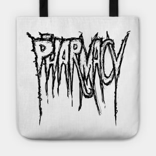 Heavy Metal Pharmacy | Black Graphic Tote