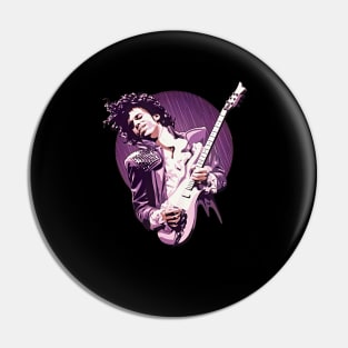 Prince Purple Rain Pin