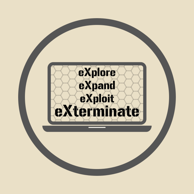 eXplore eXpand eXploit eXterminate 4x Strategy Exploration Games by rayrayray90