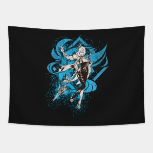 Genshin Impact Shenhe v2 Tapestry