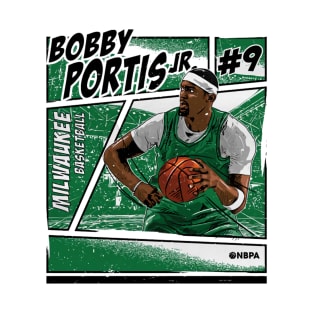 Bobby Portis Jr. Milwaukee Comic T-Shirt