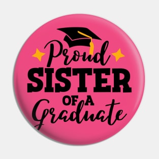 Proud sister of a graduate; graduation; graduating; graduate; senior; student; high school; seniors; class of; class of 2024; senior 2024; graduation party; parents; proud; sister; proud sister; proud family; high school; school; Pin