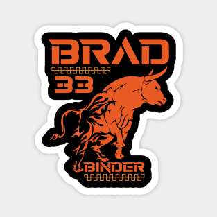 MotoGP Brad Binder 33 Racing Superbike Motorcycle Racer Magnet