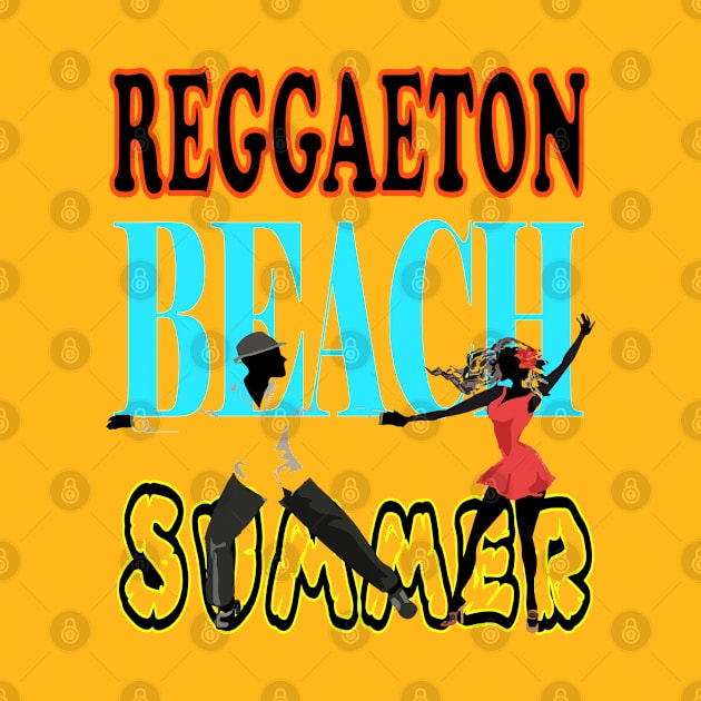 Reggaeton Beach Sammer 2020 T-shirt by DOUHALY