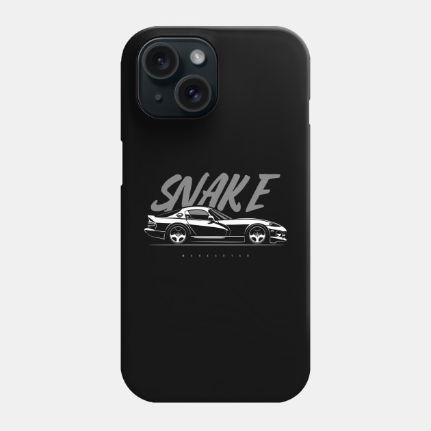 Snake Phone Case by Markaryan