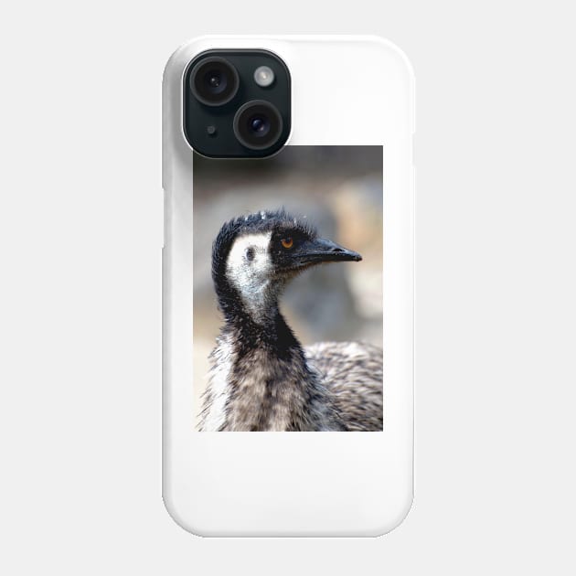 Emu Profile Phone Case by GP1746