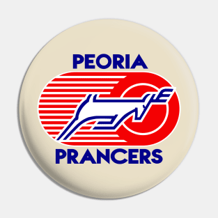 DEFUNCT - Peoria Prancers Hockey Pin