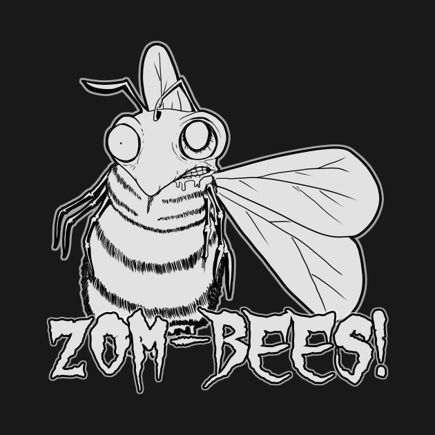 Zom-Bees! by liquidruby