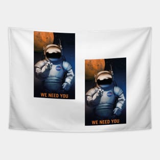 We Need You Terraform Mars Tapestry