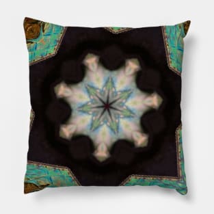 Trippy Star Mandala Pillow