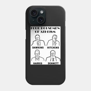 FOUR HORSEMEN OF ATHEISM Phone Case