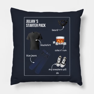 Julian's Starter Pack Pillow