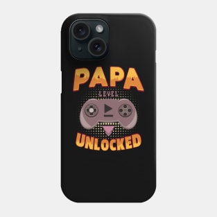 Papa Level Unlocked Gaming Console Phone Case