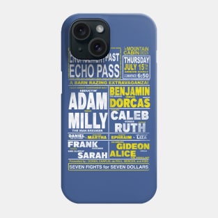 Engagement Past Echo Pass Phone Case