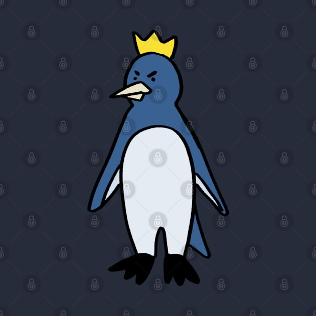 Emperor penguin cartoon by ballooonfish