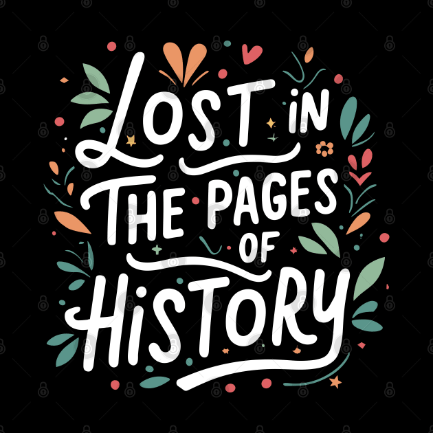 funny history book readers - lost in the pages of history by SPIRITY