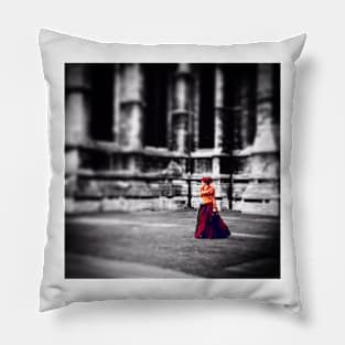 Steampunk Lady Pillow