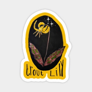 Trout Lily Magnet