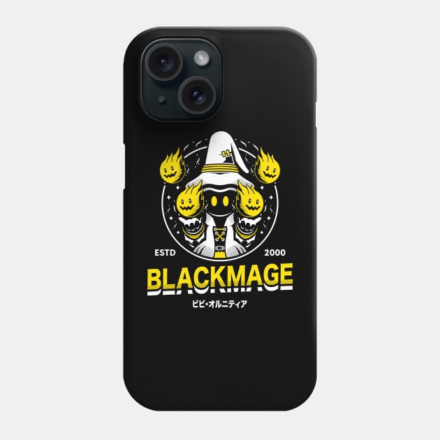 The Black Mage Phone Case by logozaste