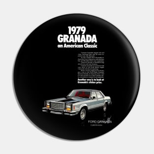 1979 FORD GRANADA - advert Pin