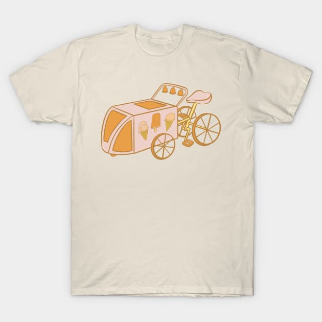 Dickie Dee Ice Cream Bike - Ice Cream Truck - T-Shirt | TeePublic