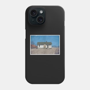 414 Hall Building Illustration Phone Case