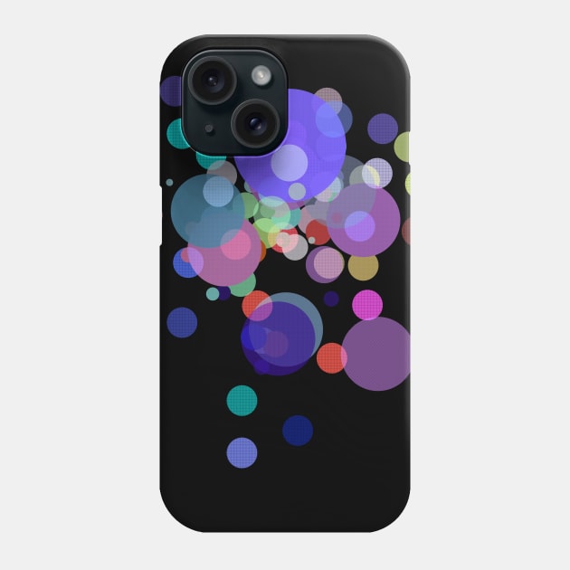 Interstellar planet bubbles Phone Case by Nikokosmos