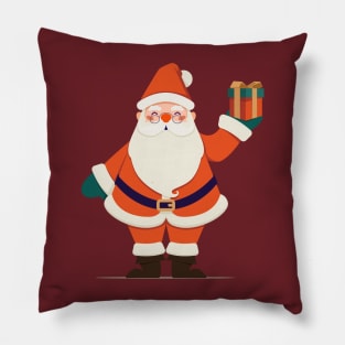 Cute santa claus for christmas day Pillow