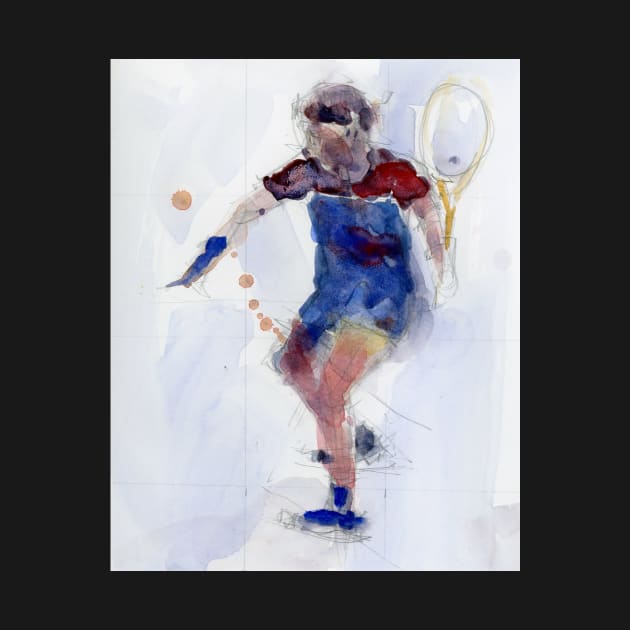 Tennis Star by dfrdesign