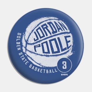 Jordan Poole Golden State Basketball Pin