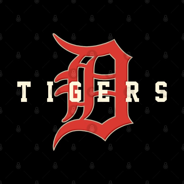 Detroit Tigers 2 by Buck Tee