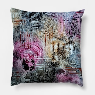Abstract THE MYSTRY Pillow