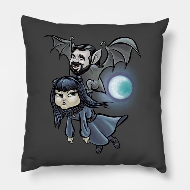 Lazlo and Nadja doll Pillow by majanation