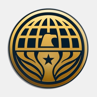 United Defense Force (UDF) - gold Pin