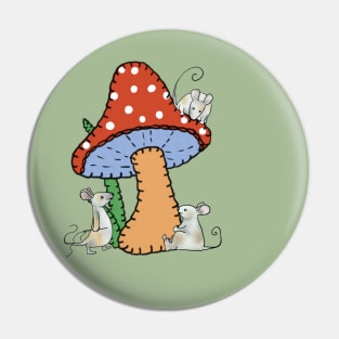 Pilz nähen Pin