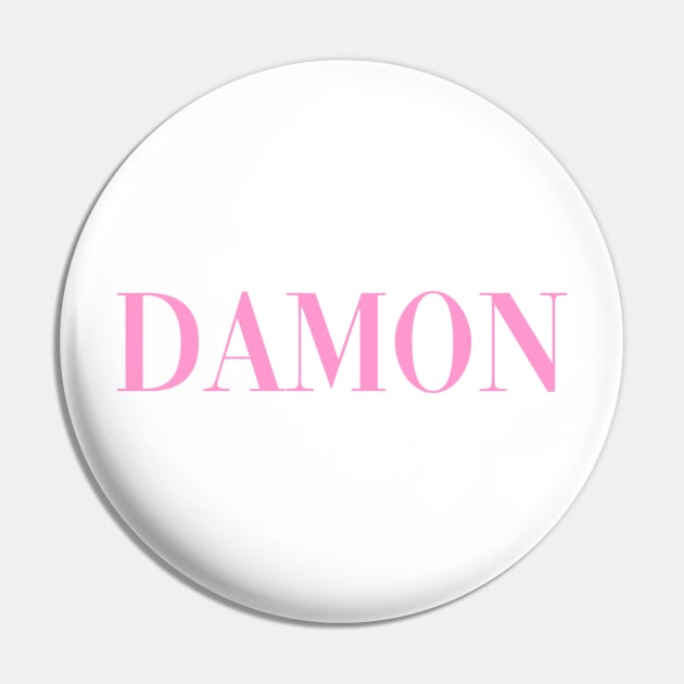 Damon - Pose - Pink Pin by deanbeckton