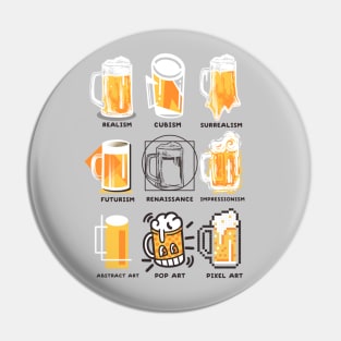 Beer art history Pin