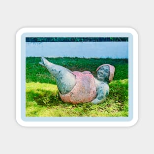 Lawn Yoga Puerto Seco Jamaica 2 Magnet