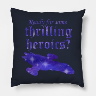 Thrilling Heroics Pillow