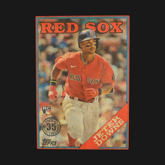 VINTAGE BASEBALL - TOPPS RED SOX JETER DOWNS by kedaiadon