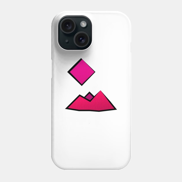 Mars moutain Phone Case by Yates