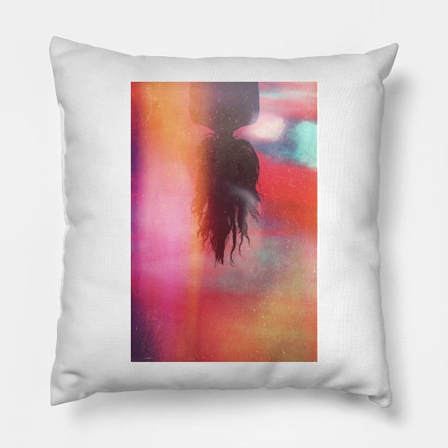 The Upside Down World Pillow by danielmontero