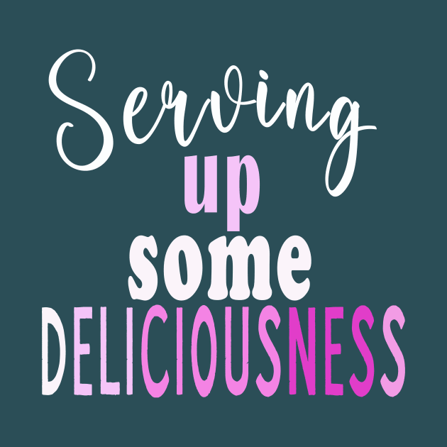 Serving up some deliciousness by Tiessina Designs
