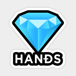 Doge Diamond Hands Magnet