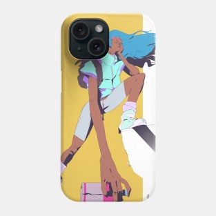 street-art girl Phone Case